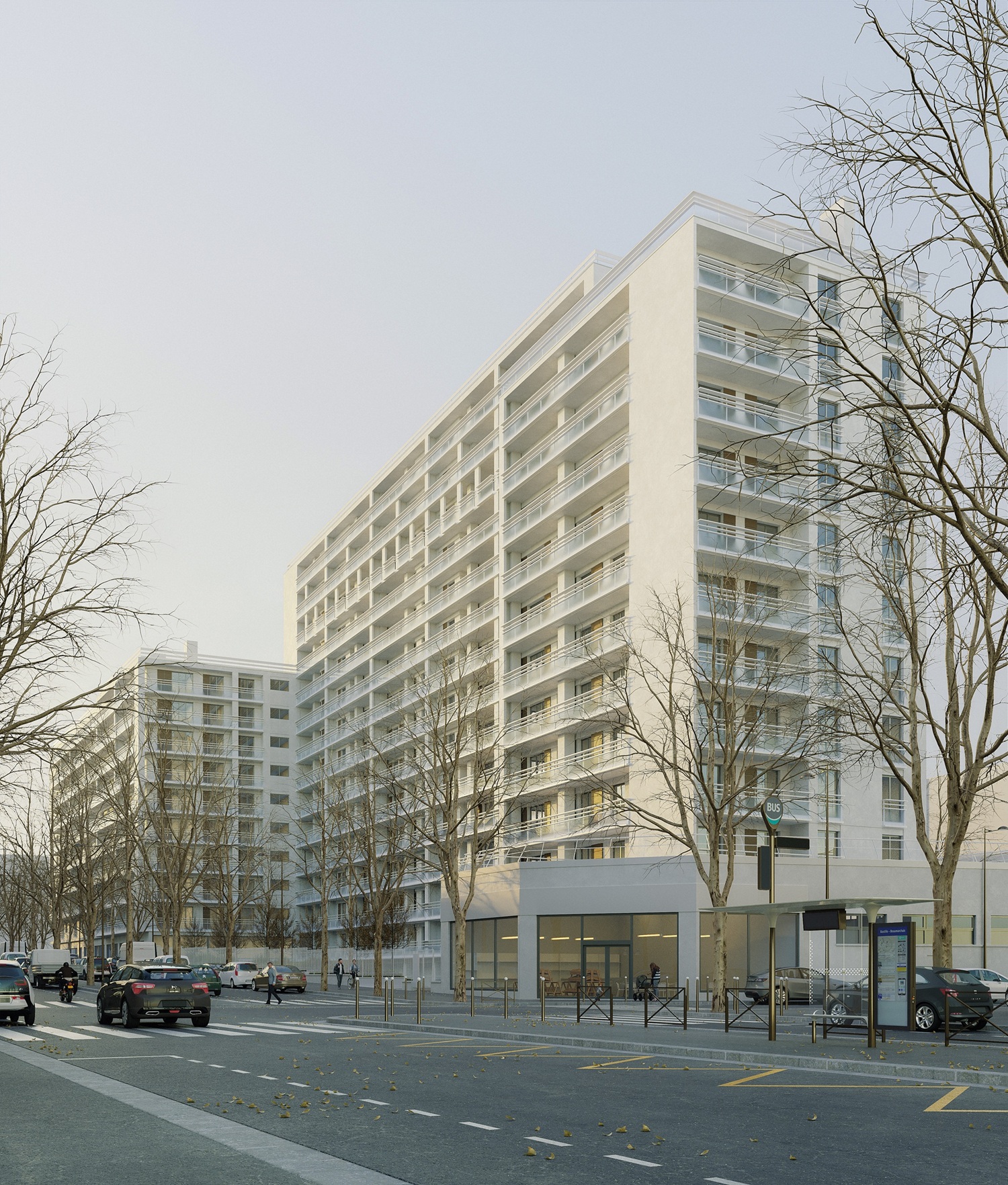 173 logements, Paris