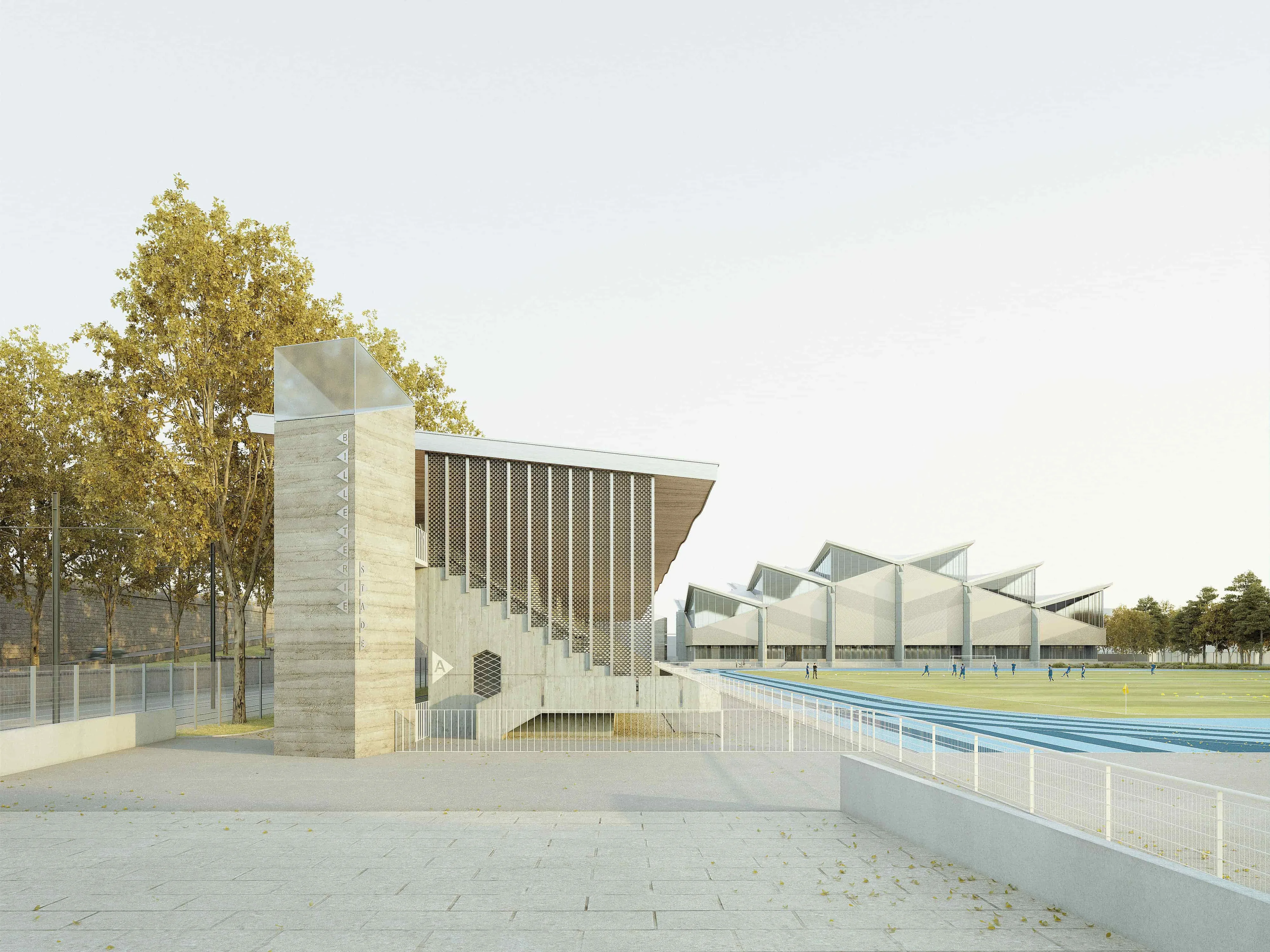 centre sportif Ladoumègue, Paris
