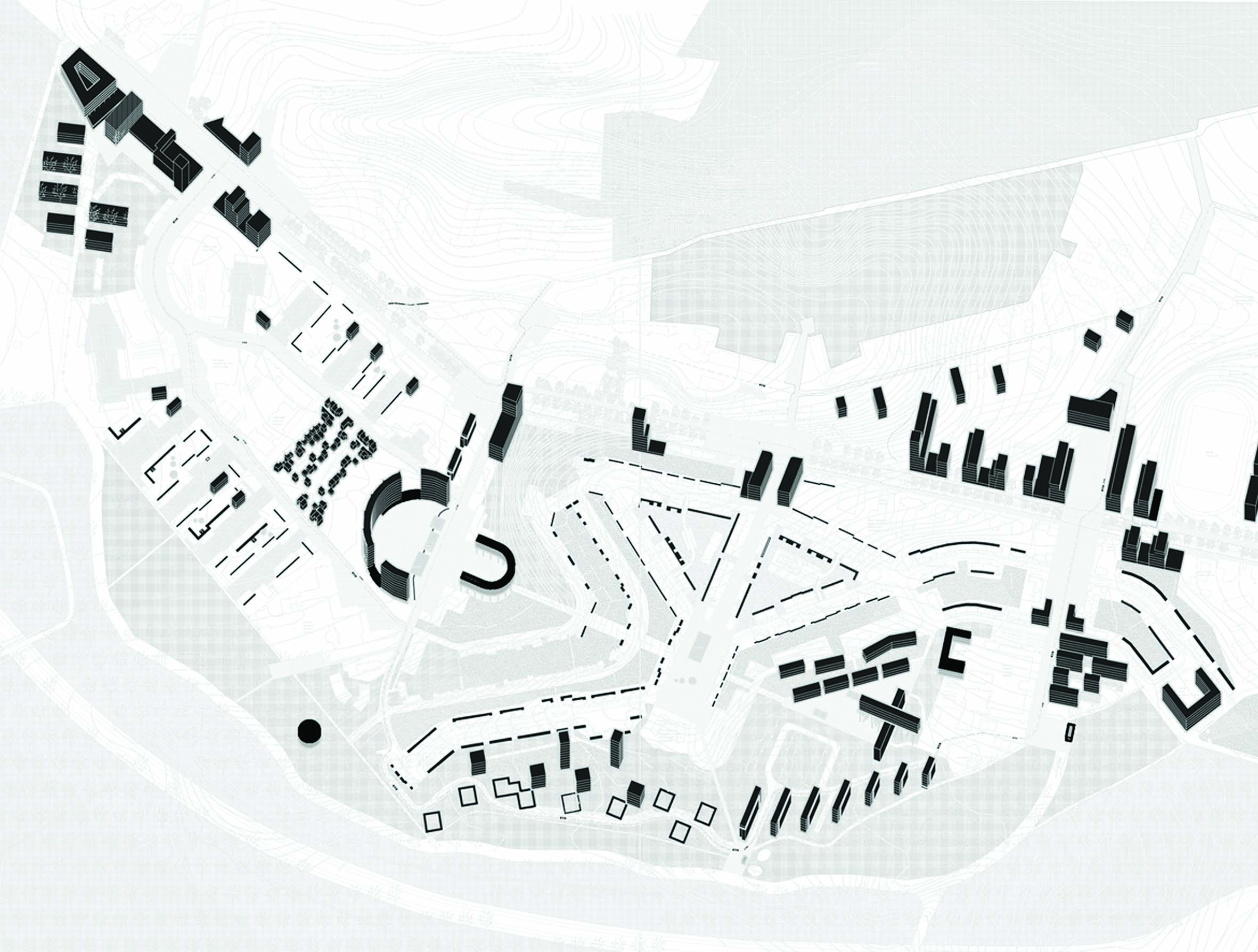 étude urbaine de la cité-jardin de la Butte-Rouge, Châtenay-Malabry