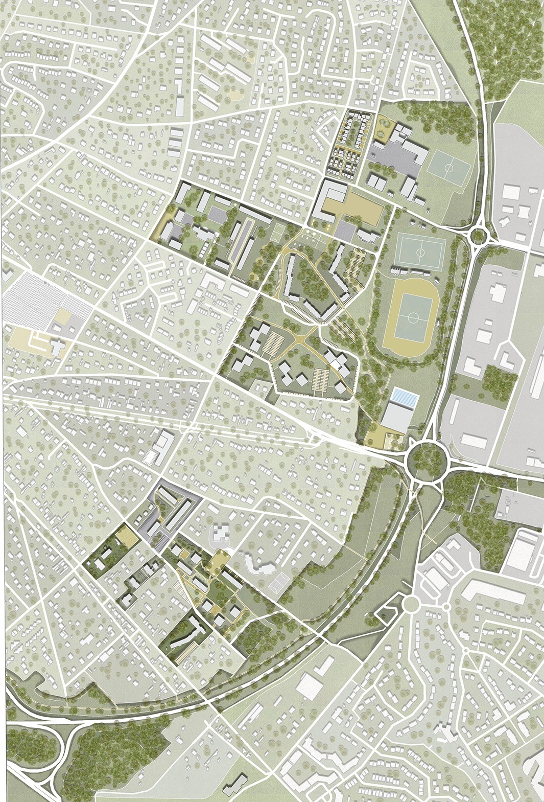 étude urbaine, Limay Grand Est